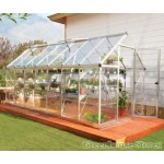 Harmony Clear Glazing Greenhouse Silver 6x14